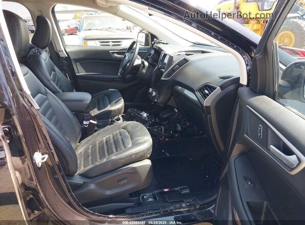 2FMPK4J93PBA39005 2023 FORD EDGE Black Front interior view