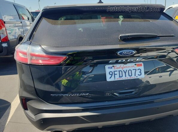 2FMPK4K93MBA53738 2021 FORD EDGE  Вид сзади
