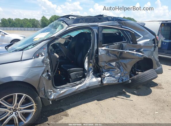 2FMPK4K94PBA11423 2023 FORD EDGE Gray Widok z przodu
