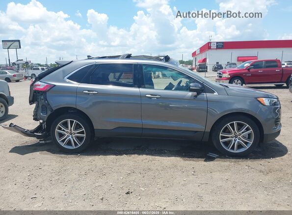 2FMPK4K94PBA11423 2023 FORD EDGE Gray Widok wnętrza 360 stopni