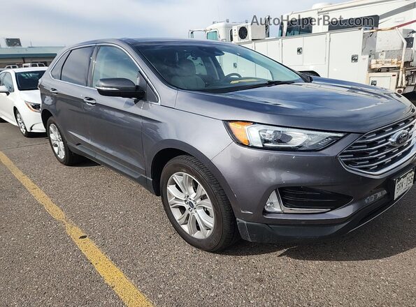 2FMPK4K98MBA53461 2021 FORD EDGE  Widok wnętrza 360 stopni