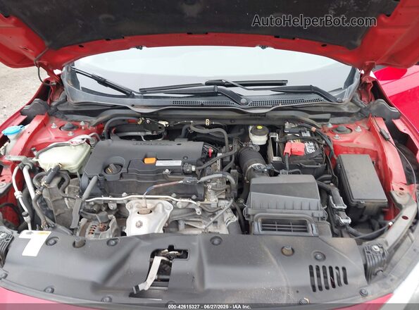 2HGFC2F54GH569232 2016 HONDA CIVIC Red Rear view