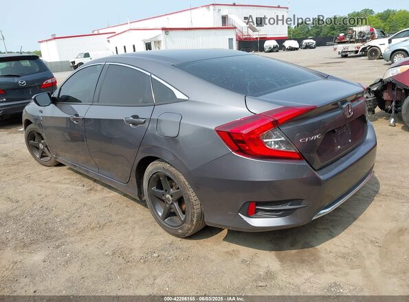 2HGFC2F68MH538649 2021 HONDA CIVIC Gray Հետևի ձախ