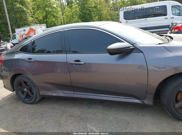 2HGFC2F68MH538649 2021 HONDA CIVIC Gray Սալոնի հետևի տեսք
