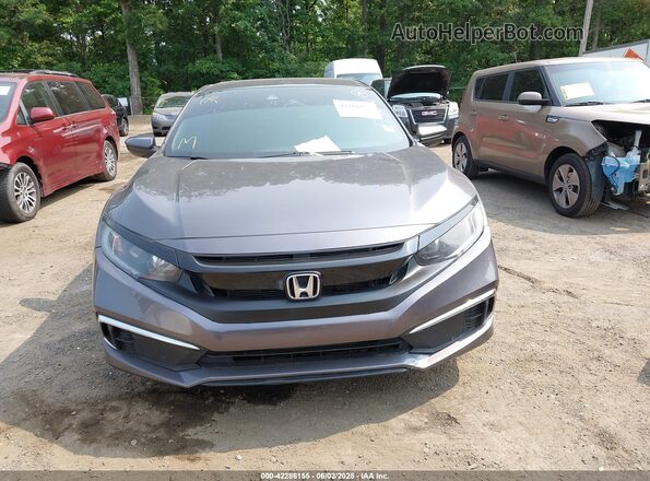 2HGFC2F68MH538649 2021 HONDA CIVIC Gray Սարքավորումների վահանակի տեսք