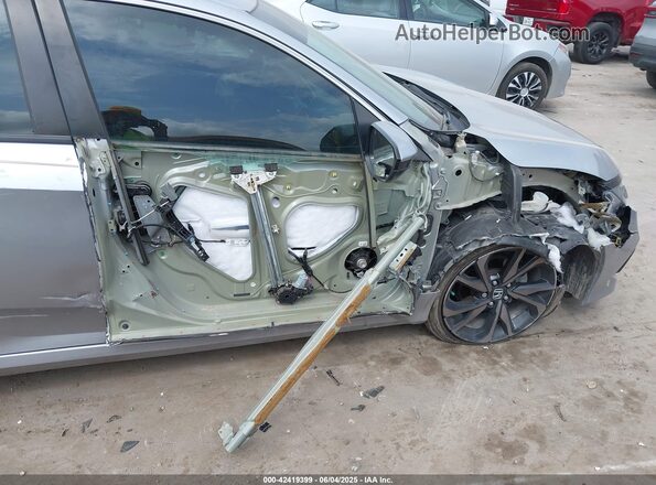 2HGFC2F80MH519823 2021 HONDA CIVIC Silver Vista interior trasera