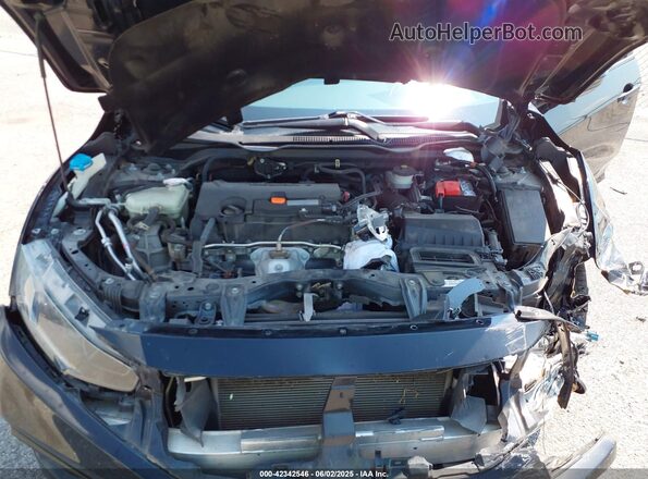 2HGFC2F82MH500268 2021 HONDA CIVIC Black Widok z tyłu