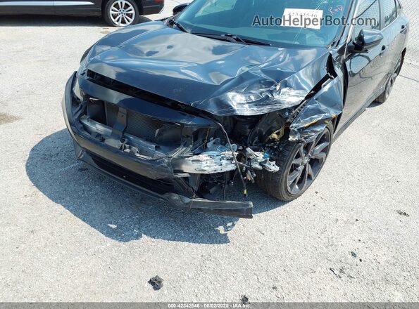 2HGFC2F82MH500268 2021 HONDA CIVIC Black Widok z przodu