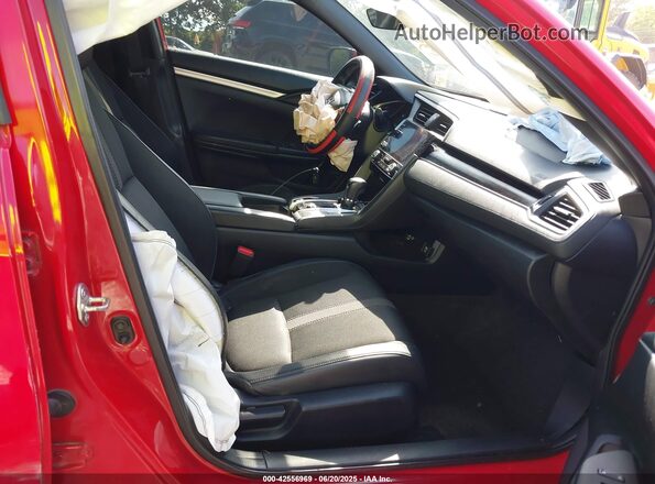 2HGFC2F87MH500220 2021 HONDA CIVIC Red Vista interior delantera