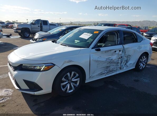 2HGFE2F23NH545811 2022 HONDA CIVIC White Vista frontal