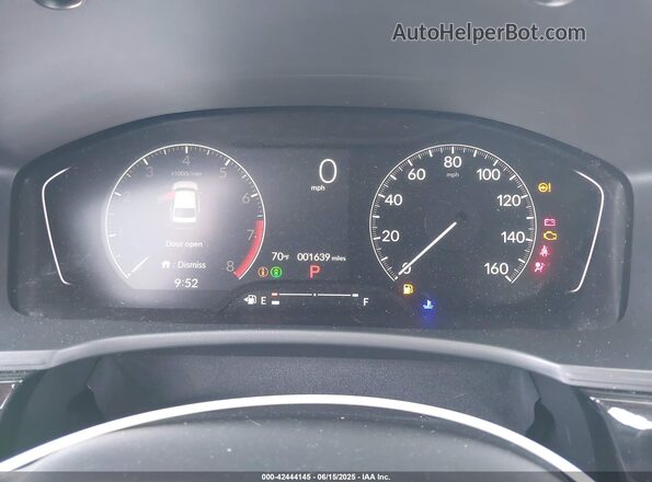 2HGFE2F23SH588251 2025 HONDA CIVIC White Widok tylnych siedzeń