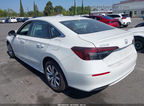 2HGFE2F23SH588251 2025 HONDA CIVIC White Tył lewy