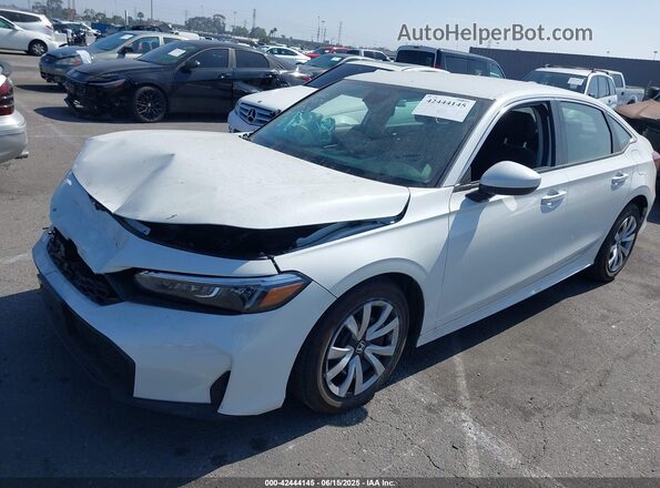 2HGFE2F23SH588251 2025 HONDA CIVIC White Przód lewy