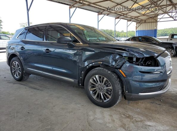 2LMPJ8J93NBL12875 2022 LINCOLN NAUTILUS Blue Delantero derecho