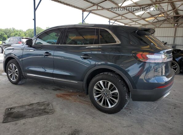2LMPJ8J93NBL12875 2022 LINCOLN NAUTILUS Blue Trasero izquierdo