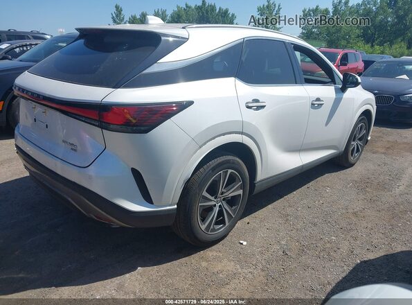 2T2BAMCA0RC071733 2024 LEXUS RX 350 White Հետևի աջ
