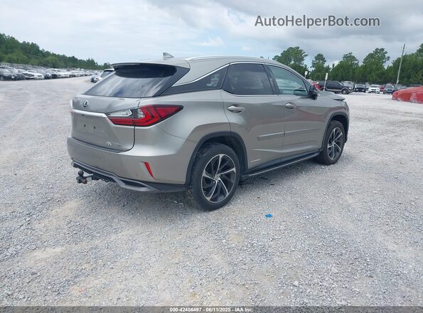 2T2BGMCA4HC010124 2017 LEXUS RX 450H Champagne Задняя правая четверть