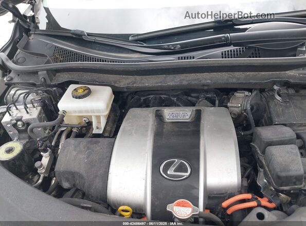2T2BGMCA4HC010124 2017 LEXUS RX 450H Champagne Вид сзади