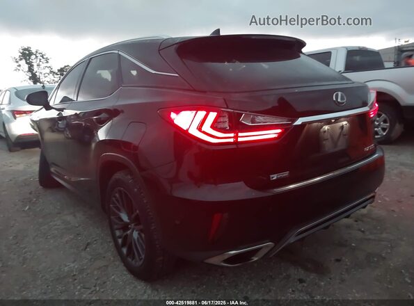 2T2BZMCA0HC090841 2017 LEXUS RX Черный Задняя левая четверть