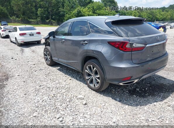 2T2HZMAA0MC208393 2021 LEXUS RX 350 Серый Задняя левая четверть