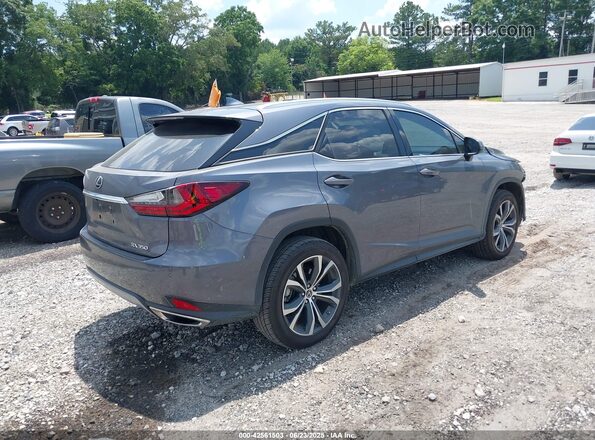 2T2HZMAA0MC208393 2021 LEXUS RX 350 Серый Задняя правая четверть