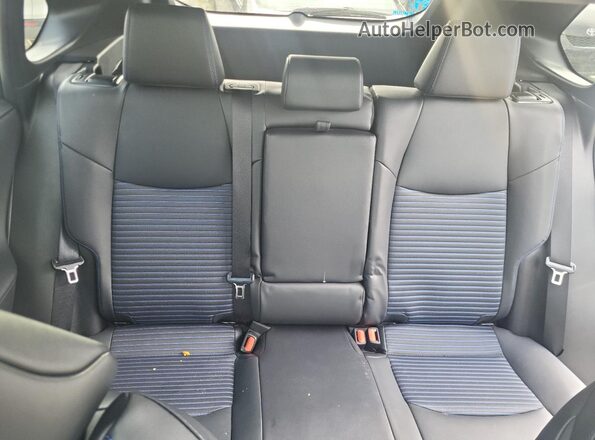 2T35WRFVXPW176393 2023 TOYOTA RAV4 Gray Rear seats view
