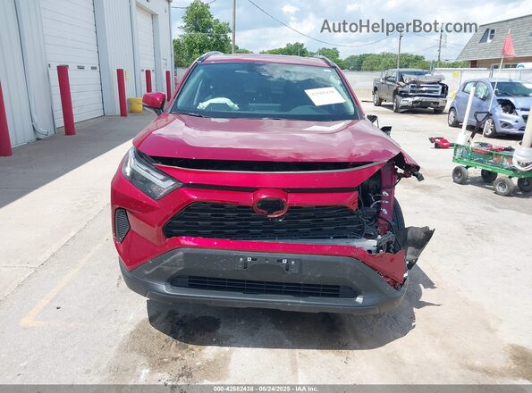 2T3P1RFV4RW487635 2024 TOYOTA LE Red Widok wnętrza z tyłu
