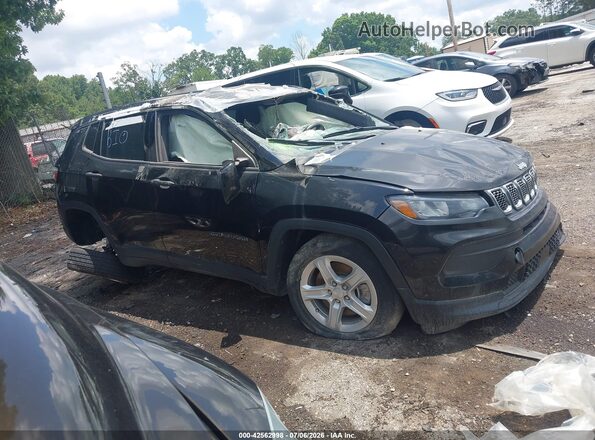 3C4NJDAN8PT515667 2023 JEEP COMPASS Black Սարքավորումների վահանակի տեսք