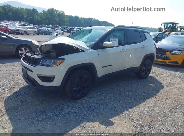 3C4NJDBB3MT509680 2021 JEEP COMPASS White Vista tres cuartos delantera izquierda