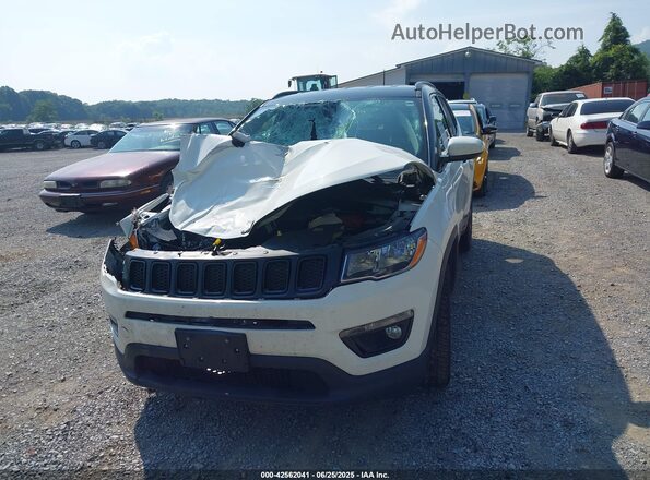 3C4NJDBB3MT509680 2021 JEEP COMPASS White Vista interior trasera