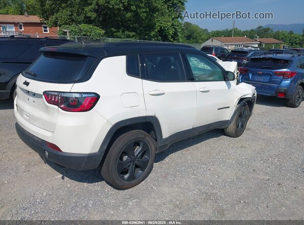 3C4NJDBB3MT509680 2021 JEEP COMPASS White Trasero derecho