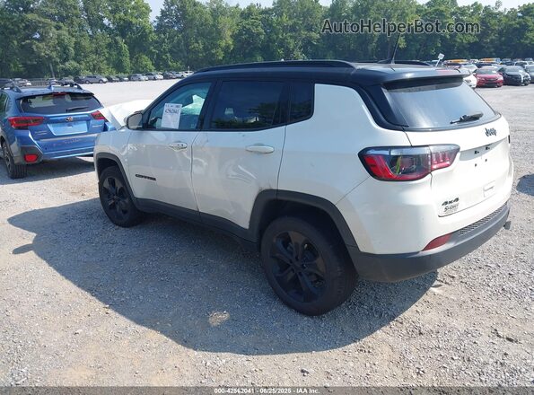 3C4NJDBB3MT509680 2021 JEEP COMPASS White Trasero izquierdo