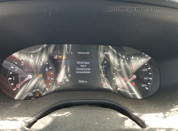 3C4NJDBN1ST547626 2025 JEEP COMPASS Black Vista del cuadro de instrumentos