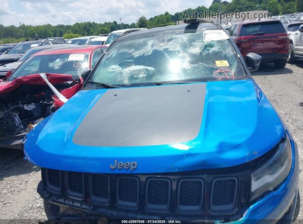 3C4NJDDB7HT633518 2017 JEEP NEW COMPASS Синий 
