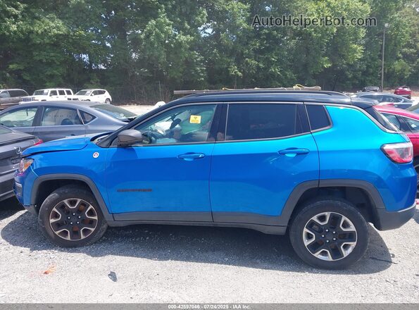 3C4NJDDB7HT633518 2017 JEEP NEW COMPASS Синий 