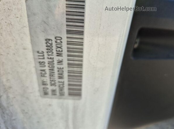 3C6TRVAG0LE138829 2020 RAM PROMASTER 1500  Widok zestawu wskaźników