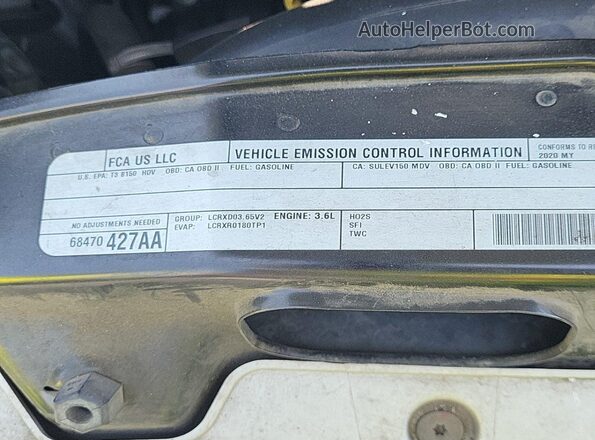 3C6TRVAG0LE138832 2020 RAM PROMASTER 1500  