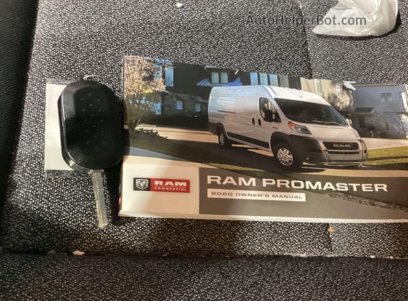 3C6TRVAG2LE142820 2020 RAM PROMASTER 1500  წინა ხედი