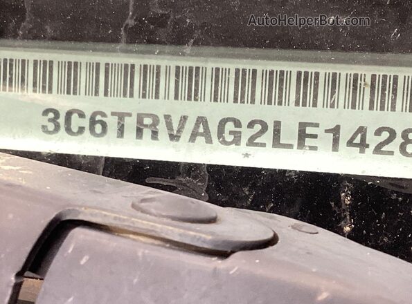 3C6TRVAG2LE142820 2020 RAM PROMASTER 1500  