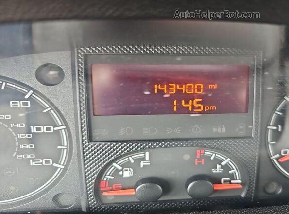 3C6TRVAG3LE138856 2020 RAM PROMASTER 1500  Вид щитка приладів