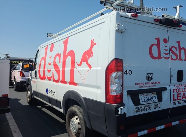 3C6TRVAGXLE127286 2020 RAM PROMASTER 1500  Вид наклейки з VIN-кодом