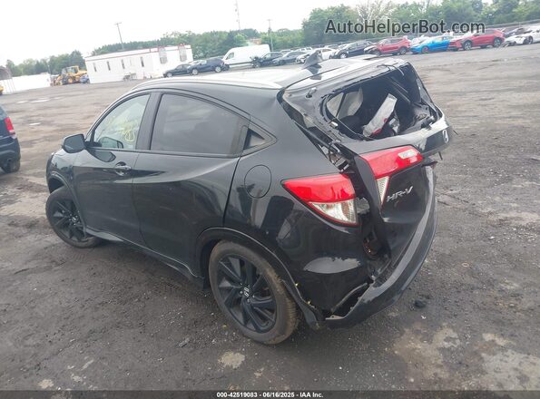 3CZRU5H17MM707003 2021 HONDA HR-V Black უკანა მარცხენა