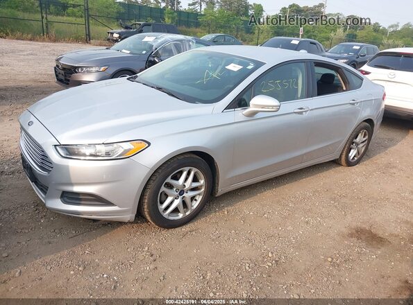 3FA6P0H76GR269028 2016 FORD FUSION Серебряный Передняя левая четверть