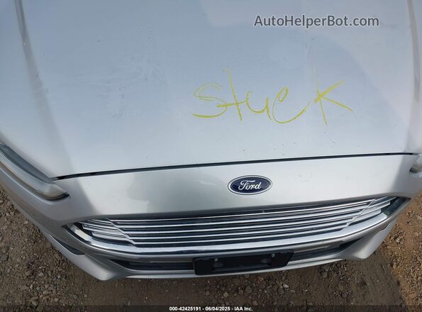 3FA6P0H76GR269028 2016 FORD FUSION Серебряный Вид сзади