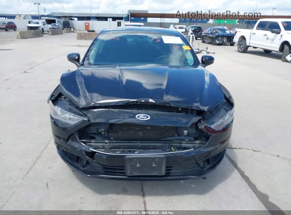 3FA6P0LUXJR286757 2018 FORD FUSION HYBRID Черный Вид щитка приборов