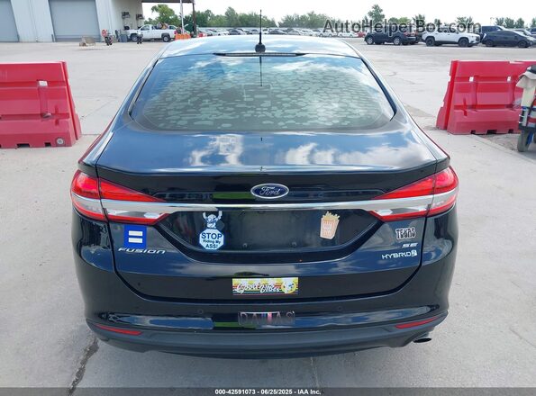 3FA6P0LUXJR286757 2018 FORD FUSION HYBRID Черный 