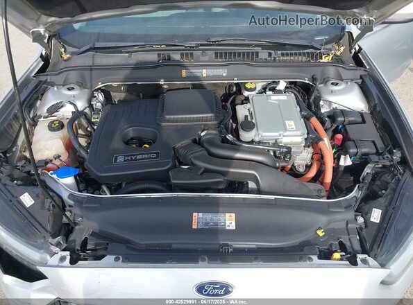 3FA6P0UU5GR318005 2016 FORD FUSION HYBRID Silver Հետևի տեսք