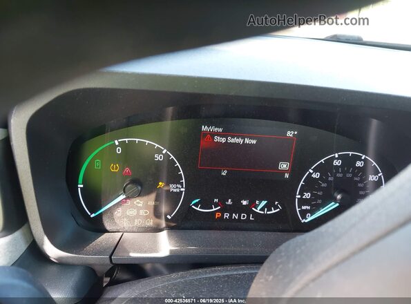3FTTW8H36RRB12775 2024 FORD MAVERICK Gray უკანა სავარძლების ხედი