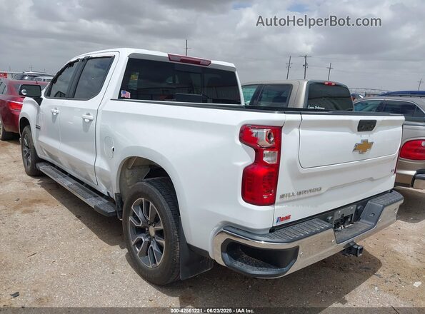 3GCPWCED2MG270293 2021 CHEVROLET SILVERADO White Հետևի ձախ