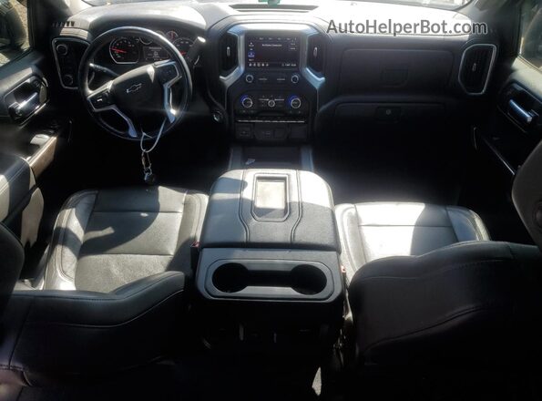 3GCPYFEL9LG295046 2020 CHEVROLET 1500 Blue Առջևի վահանակի տեսք